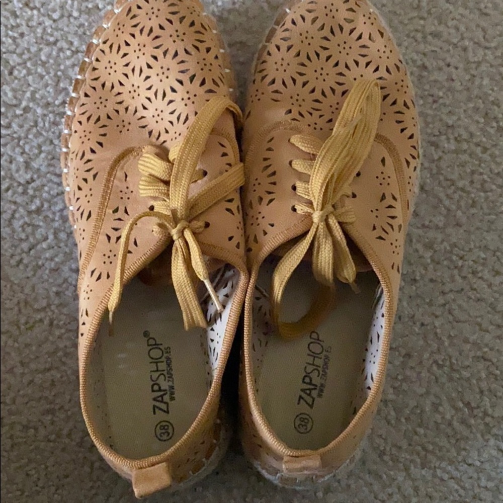 Yellow Platform Sneakers (Comfortable) - image 3